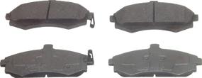 img 4 attached to Wagner ThermoQuiet PD941 Ceramic Brake Pads - High-Performance Disc Brake Pad Set