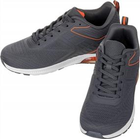 img 1 attached to CALTO Men'S 2.4 Inch Taller Invisible Height Increasing Elevator Sporty Sneakers