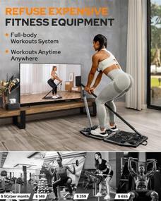 img 3 attached to Get Your Home Workout On Point With Gonex - The Ultimate Portable Gym With 14 Exercise Accessories