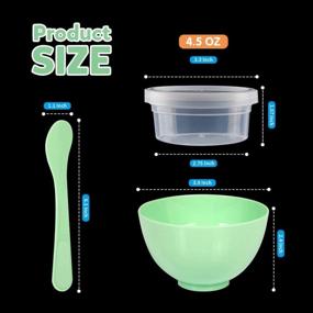 img 2 attached to Get Creative With LEOBRO DIY Making Tools: 5Pcs Glue Mixing Bowls, 5Pcs Spoons, And 5Pcs Containers For Art And Craft Projects