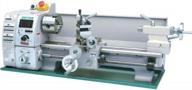 grizzly industrial g0768-8 variable-speed 16" benchtop lathe - professional quality results! logo