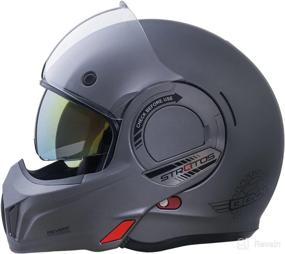 img 4 attached to Modular Helmet Approved Flip Up Street