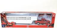 🐎 dodge ram 3500 truck fifth wheel with horse trailer and 2 cows - brand new! логотип