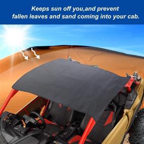 img 3 attached to MFC Soft Top Canvas Roof for UTV Can-Am Maverick X3 2017-2022 (All Models with 2 Doors)