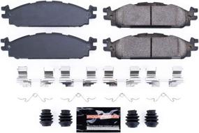 img 1 attached to 🚗 Z23-1508 Power Stop Evolution Sport Brake Pads for Front Axle