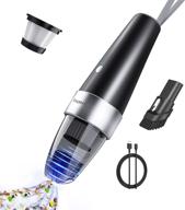 🚗 yantu car vacuum cleaner high power 6000pa mini handheld portable cordless small vacuum: ideal for quick car cleaning, wet/dry use with 2in1 brush логотип