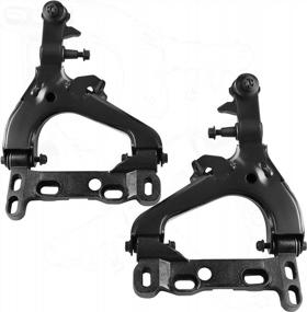 img 4 attached to Upgrade Your SUV'S Suspension System With AUTOSAVER88'S Front Lower Control Arm And Bracket For Chevy Trailblazer, GMC Envoy, Isuzu Ascender, Saab 9-7X, And Oldsmobile Bravada (2004-2007)