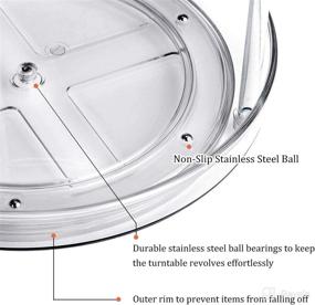 img 3 attached to Turntable Container Cabinets Refrigerator Countertops