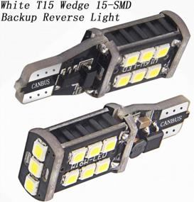 img 3 attached to 10-Pack Of 921 912 Backup Reverse LED Lights - Super Bright 800 Lumens, Canbus Error-Free, Pure White 6000K Bulbs With T15 T10 PX Chipsets
