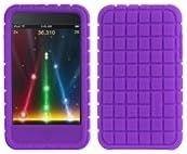 speck pixelskin rubberized touch purple logo