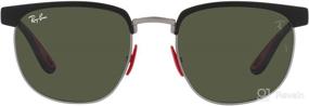 img 4 attached to Ray Ban RB3698M Scuderia Collection Sunglasses Motorcycle & Powersports