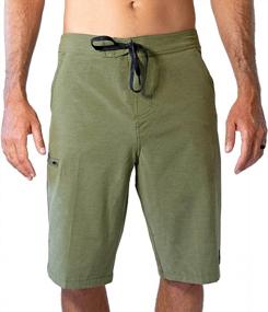 img 4 attached to Maui Rippers Long Boardshorts: 4-Way Stretch For Maximum Comfort And Style