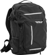 fly racing illuminator backpack black logo