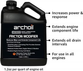 img 1 attached to AR9100 Friction Modifier - 1 Gallon Bottle For Treating Up To 128 Quarts Of Engine Oil