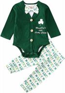 adorable baby boy valentine's day and st. patrick's day outfits by bagilaanoe logo