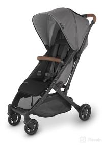 img 4 attached to 🚼 MINU V2 Stroller in Charcoal Mélange/Carbon with Saddle Leather Accents