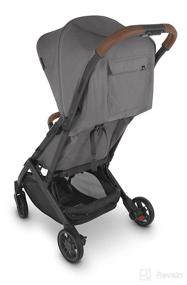 img 1 attached to 🚼 MINU V2 Stroller in Charcoal Mélange/Carbon with Saddle Leather Accents