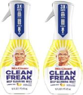 ultimate freshness: clean freak deep cleaning mist multi-surface spray lemon zest scent starter kit (2 count) logo