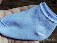 img 1 attached to Anti-Slip Crew Socks For Infants And Kids: Debra Weitzner'S Non-Slip Toddler Socks With Grips, 12 Pairs For Baby Boys And Girls review by Alexandra West