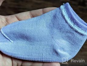 img 6 attached to Anti-Slip Crew Socks For Infants And Kids: Debra Weitzner'S Non-Slip Toddler Socks With Grips, 12 Pairs For Baby Boys And Girls
