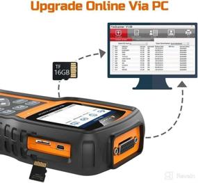 img 1 attached to 🚗 Porsche 997 FOXWELL NT530: Продвинутый мультисистемный диагностический сканер OBD2 с функциями SRS ABS DPF EPB Airbag TPMS сброс аккумулятора