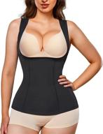slim and shape your figure with eleady women's underbust corset tops waist trainer! logo