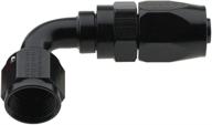 🔌 fragola pro-flow black hose fitting, size -10, 90 degree логотип