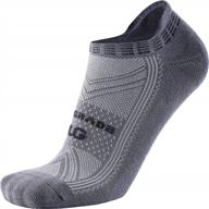 stay comfortable and blister-free with wool running socks for men and women logo