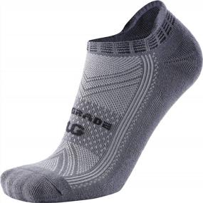 img 4 attached to Stay Comfortable And Blister-Free With Wool Running Socks For Men And Women