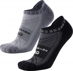 img 3 attached to Stay Comfortable And Blister-Free With Wool Running Socks For Men And Women