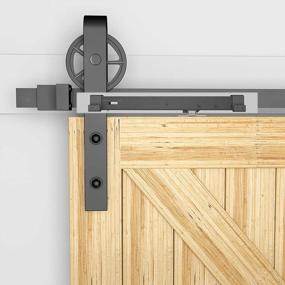 img 3 attached to 2PCS Stainless Steel Barn Door Soft Close Mechanism - 77-132 Lbs Weight Capacity, Adjustable Tension Spring Buffer Damper & Actuator Spacers Included