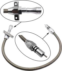 img 3 attached to 🔒 Efficiently Measure and Lock Transmission Fluid Levels with 1409KMT TH350 TH400 Dipstick Tube Tool - Silver