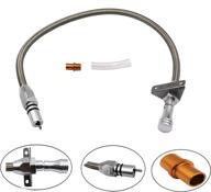 🔒 efficiently measure and lock transmission fluid levels with 1409kmt th350 th400 dipstick tube tool - silver логотип