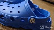 img 1 attached to 👦 Crocs Kids Black Boys' Classic Clogs: Stylish Shoes for Clogs & Mules review by Michael Vargas