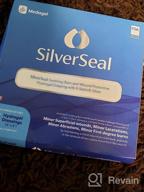img 1 attached to Hydrogel Wound Dressing With X-Static Silver For Burns, Cuts And Injuries - SilverSeal Soothing And Protective Pads, Sterile 2" X 3", Pack Of 6 review by Jason Pruett