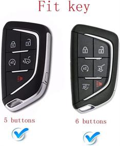 img 2 attached to Royalfox(TM) For Cadillac New Blade Shape Key Interior Accessories : Anti-Theft