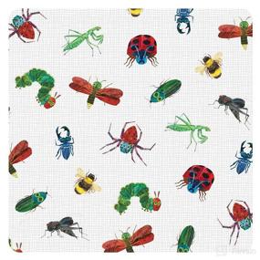 img 1 attached to 🐞 Shop the BapronBaby Eric Carle Bug World Bapron: Soft, Waterproof, Stain Resistant Bib - Machine Washable - 6m - 5yr