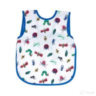 🐞 shop the bapronbaby eric carle bug world bapron: soft, waterproof, stain resistant bib - machine washable - 6m - 5yr логотип