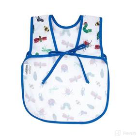 img 2 attached to 🐞 Shop the BapronBaby Eric Carle Bug World Bapron: Soft, Waterproof, Stain Resistant Bib - Machine Washable - 6m - 5yr