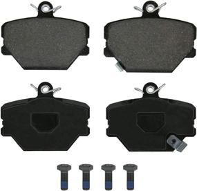 img 4 attached to 🚗 Wagner QuickStop ZX1252: High-Performance Semi-Metallic Disc Brake Pad Set