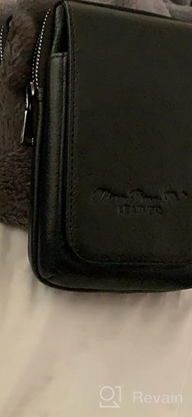 img 1 attached to Versatile Leather Holster Mobile Wallet Pocket – Essential Men's Accessory review by Tim Thuss