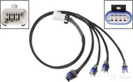 🔌 ict billet coil wire harness extension for remote mount (1 piece) 30" inch - compatible with gm vehicles and rpo codes camaro silverado corvette ls3 ls2 lq4 lq9 ls6 l92 l99 l33 lr4 wec0i34-30 logo