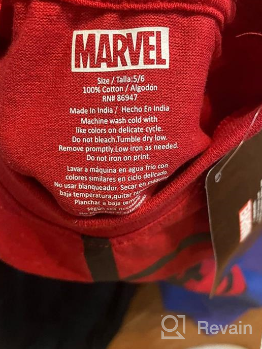 img 1 attached to Marvel Boys' T-Shirt Pack: Short Sleeve Avengers Super Hero Graphic Tees (Toddler/Little Boy/Big Boy) review by Don Merritt