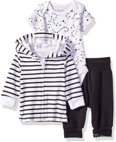 img 3 attached to Hanes Ultimate Baby Jogger Bodysuit Apparel & Accessories Baby Boys : Clothing