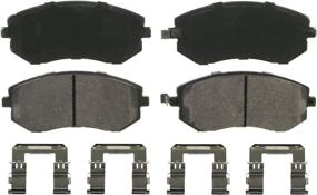 img 4 attached to 🚗 Wagner QuickStop ZD929A Ceramic Disc Brake Pad Set: Top Performance and Durability for Your Vehicle