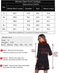 img 1 attached to Stay Stylish And Comfortable With IClosam Women'S Lightweight 3/4 Sleeve Knit Cardigan - Perfect For Layering And Swimwear