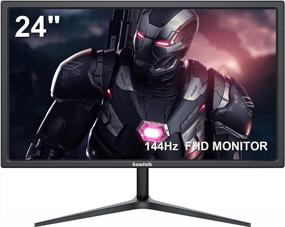 img 4 attached to 🖥️ Gawfolk 23.6" Computer Eye Care Technology Mounting Display - 1920X1080P, 144Hz, Tilt Adjustment, Wall Mountable (Model: GF240A)