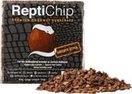 🦎 reptichip 72 quart coco chip substrate: compressed coconut brick bedding for reptiles logo