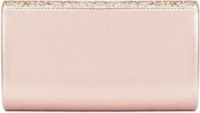 img 2 attached to ZIUMUDY Sparkle Envelope Clutches Shoulder Women's Handbags & Wallets - Clutches & Evening Bags