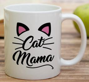 img 1 attached to Cat Mama Cat Lovers 11 Oz Ceramic Coffee Mug - Funny, Sarcasm, Sarcastic Gift For Wife, Girlfriend, Friends, Coworkers, Mom Mother Grandma - Retreez